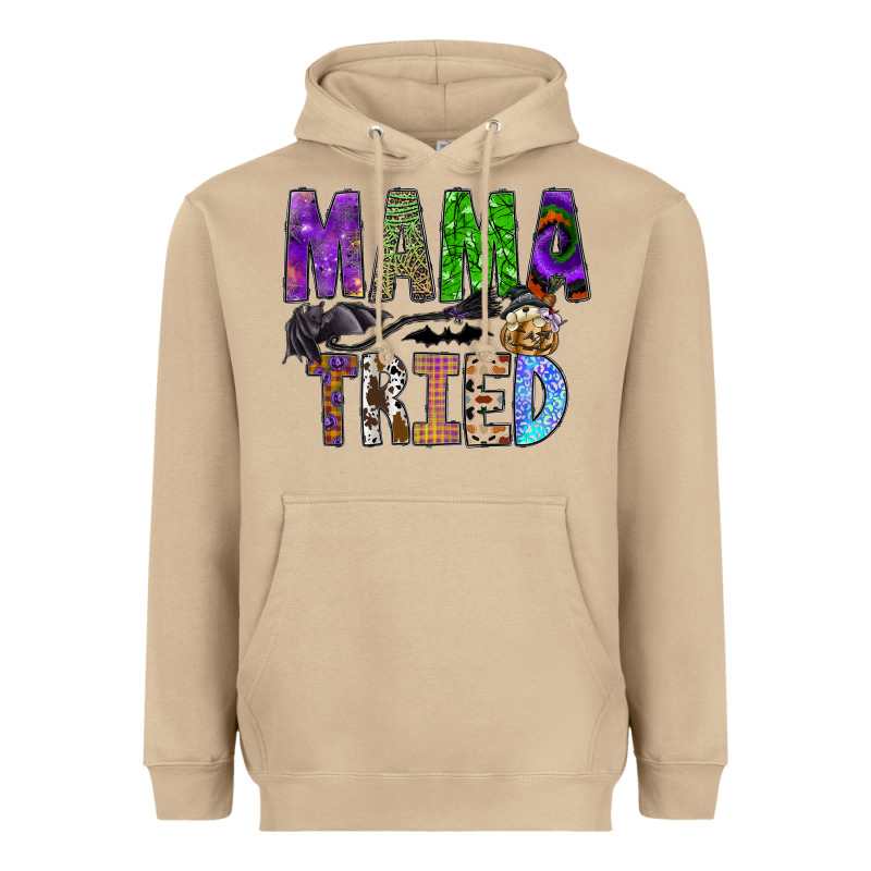 Mama Tried Heavyweight Hoodie by SublimationCraftShop | Teevron