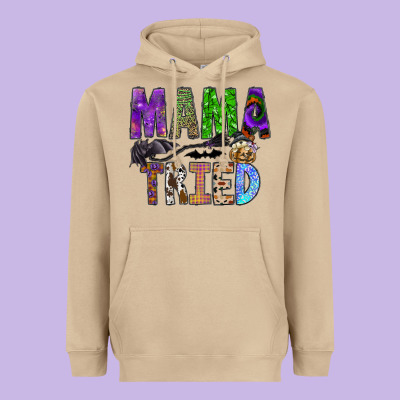 Mama Tried Heavyweight Hoodie Designed By Sublimationcraftshop
