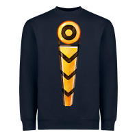 Navy marker chain fa element Heavyweight Sweatshirt - FaDigitalArtStudio