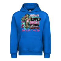 Cobalt she is loved Urban Hoodie - BarkalooDesign
