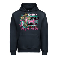 Navy she is loved Urban Hoodie - BarkalooDesign
