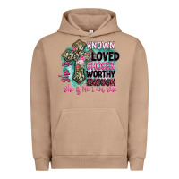 Pigment Burro she is loved Urban Hoodie - BarkalooDesign