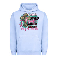 Pigment Grape Ice she is loved Urban Hoodie - BarkalooDesign