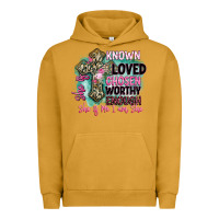 Pigment Peanut Butter she is loved Urban Hoodie - BarkalooDesign