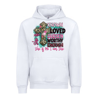 White she is loved Urban Hoodie - BarkalooDesign