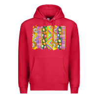 Cardinal Easter Brushstrokes Premium Hoodie - BundleAndBundleShop