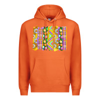 Carrot Easter Brushstrokes Premium Hoodie - BundleAndBundleShop