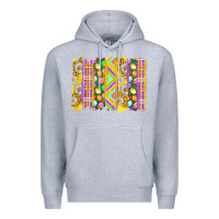 Heather Grey Easter Brushstrokes Premium Hoodie - BundleAndBundleShop