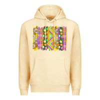 Pina Colada Easter Brushstrokes Premium Hoodie - BundleAndBundleShop