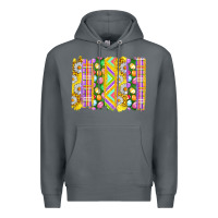 Rock Easter Brushstrokes Premium Hoodie - BundleAndBundleShop