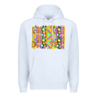 White Easter Brushstrokes Premium Hoodie - BundleAndBundleShop