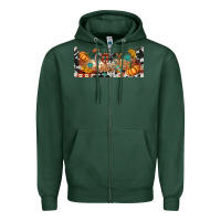 Sports Green cozy vibes libbey glass Zipper Hoodie - BundleAndBundleShop