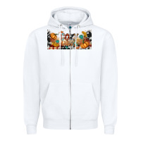 White cozy vibes libbey glass Zipper Hoodie - BundleAndBundleShop