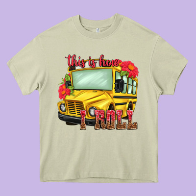This Is How I Roll Heavy Core Tee Designed By Nancycooperartshop