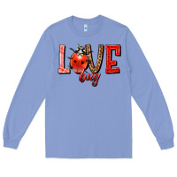Colony Blue Love bug Long Sleeve Tee - HowdyJamesFarm