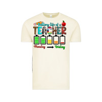 Vintage Arctic battery life of a teacher monday friday Vintage Tee - RanaPortraitStore
