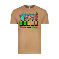 Vintage Camel battery life of a teacher monday friday Vintage Tee - RanaPortraitStore