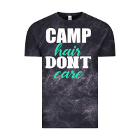 Cloud Black Camp Hair Don't Care Black Vintage Tee - Bettercallsaul