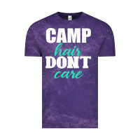 Cloud Purple Camp Hair Don't Care Black Vintage Tee - Bettercallsaul