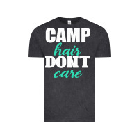 Vintage Black Camp Hair Don't Care Black Vintage Tee - Bettercallsaul