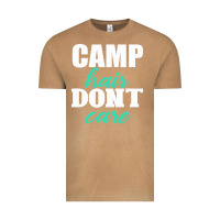 Vintage Camel Camp Hair Don't Care Black Vintage Tee - Bettercallsaul