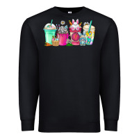 Black easter day coffee Premium Sweatshirt - CowhideDigitalArt