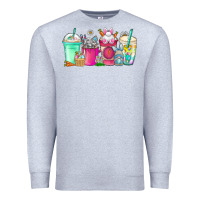 Heather Grey easter day coffee Premium Sweatshirt - CowhideDigitalArt
