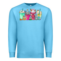 Ocean Blue easter day coffee Premium Sweatshirt - CowhideDigitalArt
