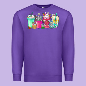 Easter Day Coffee Premium Sweatshirt Designed By Cowhidedigitalart