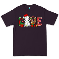 Plum love snowman bbs Premium Tee - BundleAndBundleShop