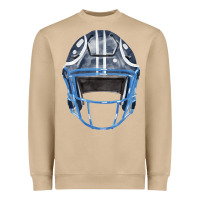 Mushroom football helmet fa element 1 Heavyweight Sweatshirt - FaDigitalArtStudio
