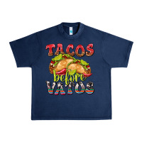 Navy Tacos Before Vatos Urban Heavy Tee - texasbilliewilder