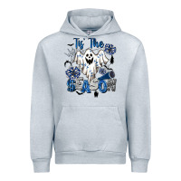 Heather Grey Tis' The Season Cheer Ghost Urban Hoodie - BarkalooDesign