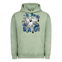 Pigment Oil Green Tis' The Season Cheer Ghost Urban Hoodie - BarkalooDesign