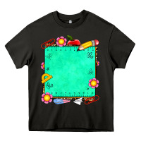 Asphalt school add your own text Heavy Core Tee - NancyCooperArtShop