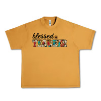 Peanut Butter blessed teacher Urban Heavy Tee - JahusDesignShop