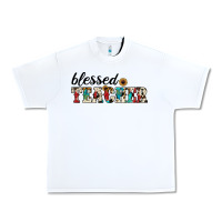 White blessed teacher Urban Heavy Tee - JahusDesignShop