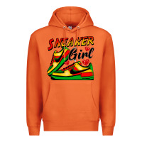 Carrot sneaker girl Premium Hoodie - FaDigitalArtStudio
