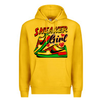 Lemon sneaker girl Premium Hoodie - FaDigitalArtStudio