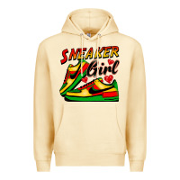 Pina Colada sneaker girl Premium Hoodie - FaDigitalArtStudio