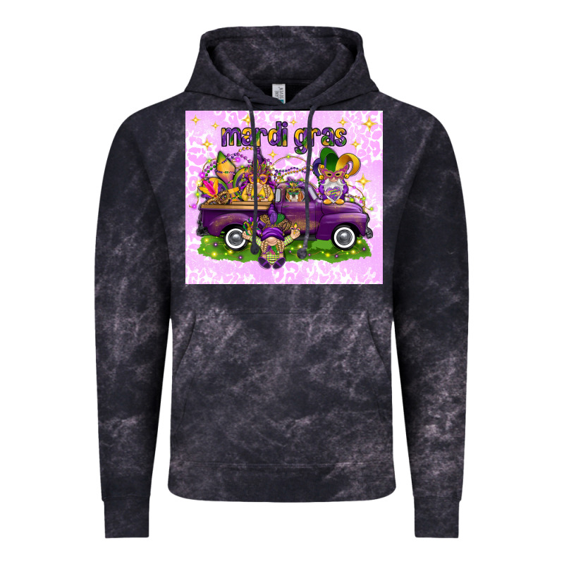 Mardi Gras With Gnomes Vintage Hoodie by NancyCooperArtShop | Teevron