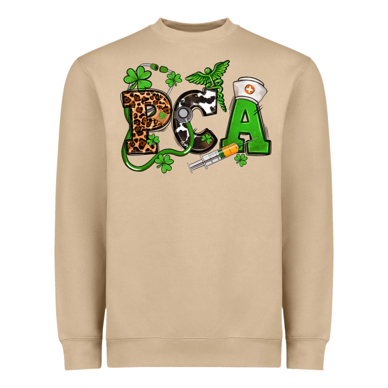 St. Patrick's Day Pca Heavyweight Sweatshirt by OliviaCreatesArt | Teevron
