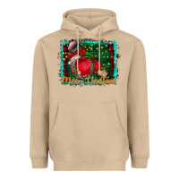 Mushroom merry Christmas teacher Heavyweight Hoodie - CowhideDigitalArt