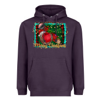 Plum merry Christmas teacher Heavyweight Hoodie - CowhideDigitalArt