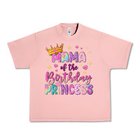 Salmon mama of the birthday princess Urban Heavy Tee - NancyCooperArtShop