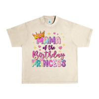 Sandshell mama of the birthday princess Urban Heavy Tee - NancyCooperArtShop