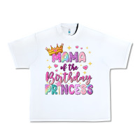 White mama of the birthday princess Urban Heavy Tee - NancyCooperArtShop