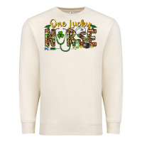 Sandshell one lucky nurse Premium Sweatshirt - CowhideDigitalArt