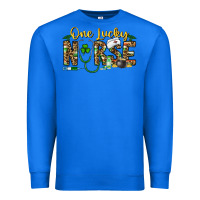 True Royal one lucky nurse Premium Sweatshirt - CowhideDigitalArt