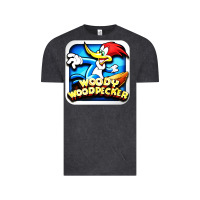 Vintage Black #woody woodpecker character Vintage Tee - longCreatives